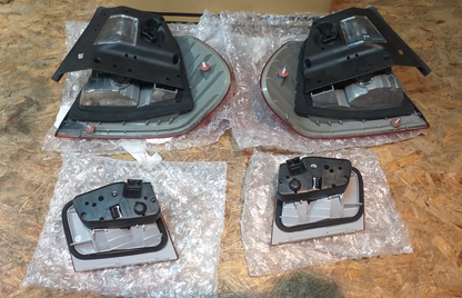 E46 Rückleuchtenset rot, gelb, seitenblinker gelb original BMW NEU