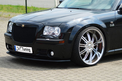 CUP Frontspoilerlippe ABS Chrysler 300C Bj.: 2004-2010 Schwarz Glanz