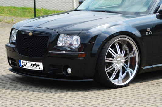 CUP Frontspoilerlippe ABS Chrysler 300C Bj.: 2004-2010 Schwarz Matt