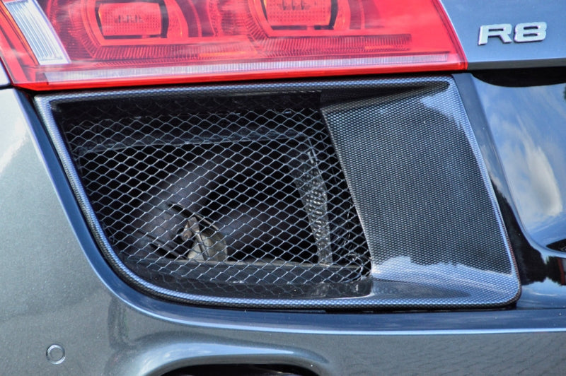 Luftauslässe hinten Audi R8, 42 Bj.: 2006-2015 Schwarz Matt