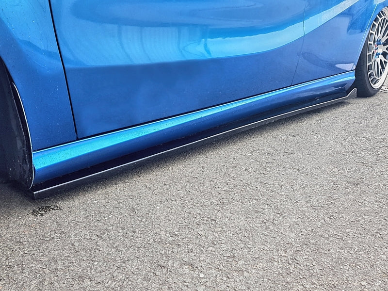 CUP 3 Seitenschweller BMW 3er E90/E91 M Paket Facelift Schwarz Glanz