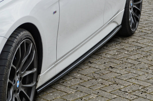 CUP Seitenschweller BMW 3er, F30/ F31 inkl. Facelift Schwarz Glanz