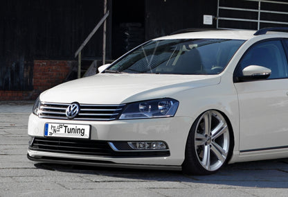 CUP Frontspoilerlippe ABS Volkswagen Passat 3C, B7 ab Bj.: 2010- Carbon