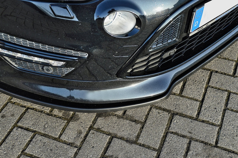 CUP Frontspoilerlippe ABS Ford S-Max Bj.: 2010-2014 Schwarz Glanz