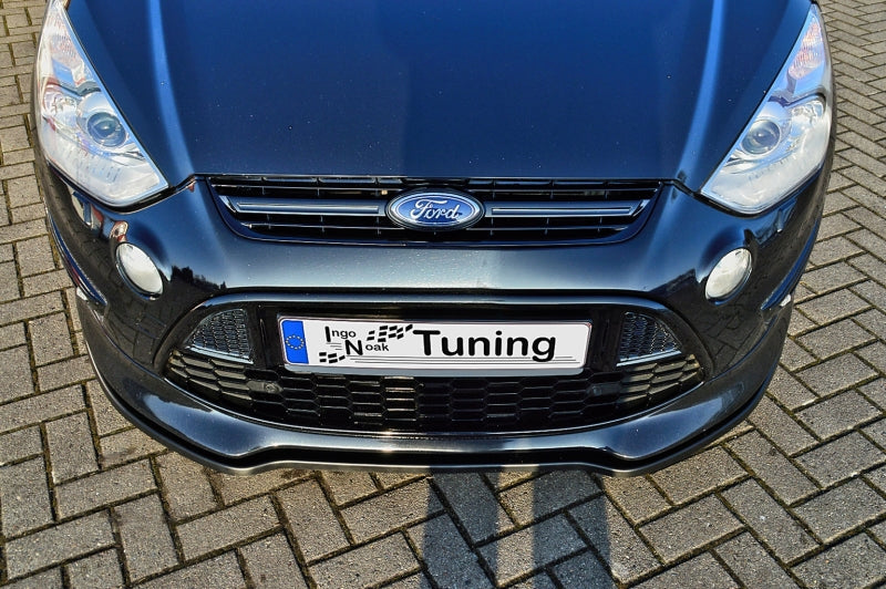 CUP Frontspoilerlippe ABS Ford S-Max Bj.: 2010-2014 Schwarz Matt