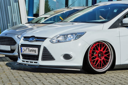 CUP Frontspoilerlippe ABS Ford Focus, DYB Bj.: 2010-2014 Schwarz Glanz