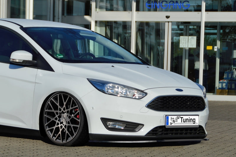 CUP Frontspoilerlippe ABS Ford Focus, DYB ab Bj.: 2014- Schwarz Matt