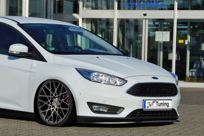 CUP Frontspoilerlippe ABS Ford Focus, DYB ab Bj.: 2014- Schwarz Matt
