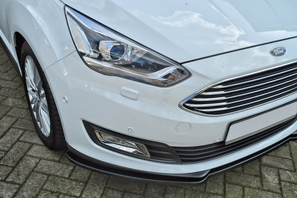CUP Frontspoilerlippe ABS Ford C-Max ab Bj.: 2015- Schwarz Matt