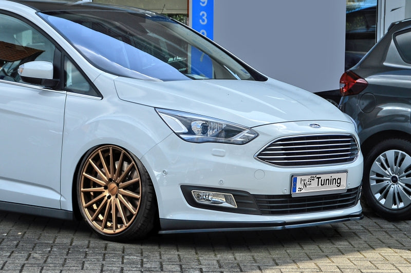 CUP Frontspoilerlippe ABS Ford C-Max ab Bj.: 2015- Schwarz Glanz
