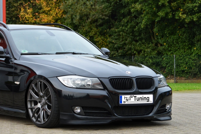 Frontspoilerecken Satz ABS BMW 3er E90/E91 Facelift Bj.: 09/2008- Carbon