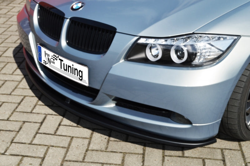CUP Frontspoilerlippe ABS BMW 3er E90/E91 Bj.: 2005-2008 Schwarz Matt