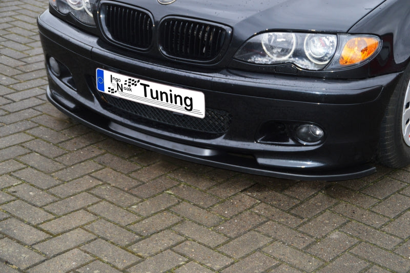 CUP Frontspoilerlippe ABS BMW 3er E46 Bj.: 1998-2007 Schwarz Glanz