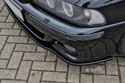 CUP Frontspoilerlippe ABS BMW 5er E39, M5 Bj.: 1998-2004 Schwarz Glanz
