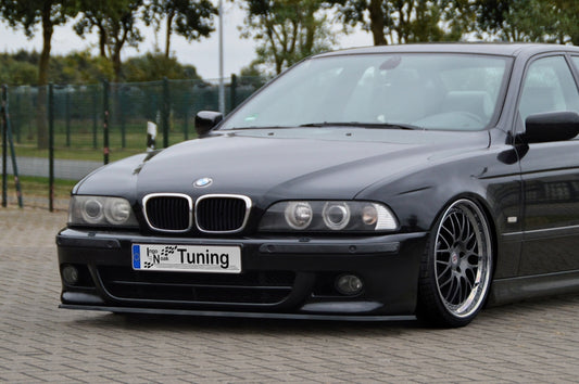 CUP Frontspoilerlippe ABS BMW 5er E39, M5 Bj.: 1998-2004 Schwarz Glanz