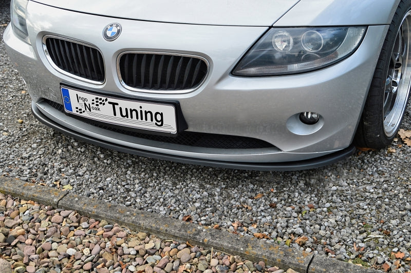 CUP Frontspoilerlippe ABS BMW Z4 E85 Bj.: 2000-2006 Schwarz Glanz