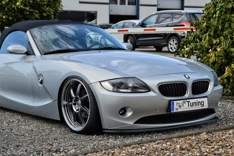 CUP Frontspoilerlippe ABS BMW Z4 E85 Bj.: 2000-2006 Schwarz Glanz