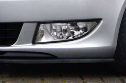 CUP Frontspoilerlippe ABS Skoda Roomster Ab Bj.: 2010- Schwarz Matt