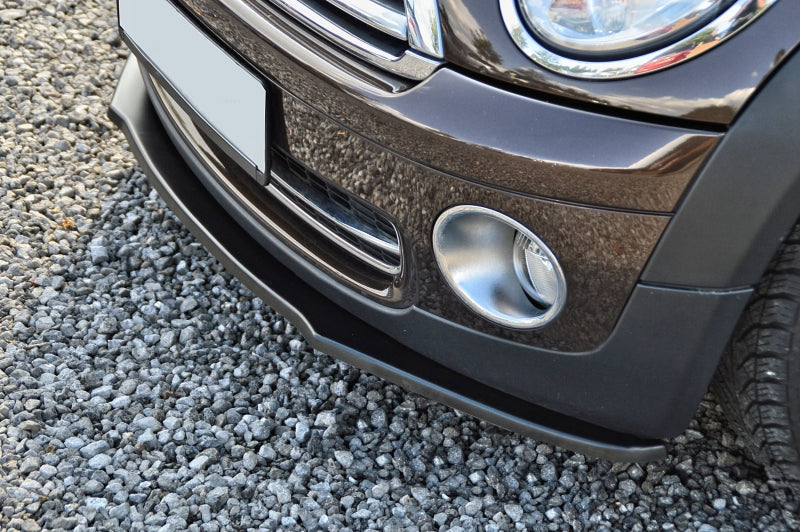 CUP Frontspoilerlippe ABS Mini Cooper R55 Ab Bj.: 2006- Schwarz Matt