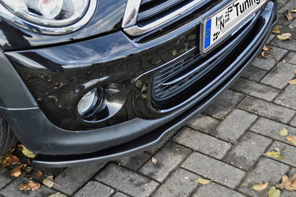 CUP Frontspoilerlippe ABS Mini Cooper R56 Ab Bj.: 2006-14 Schwarz Matt