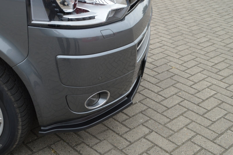 CUP Frontspoilerlippe ABS Volkswagen Bus T5 Bj.: 2009-2015 Schwarz Matt