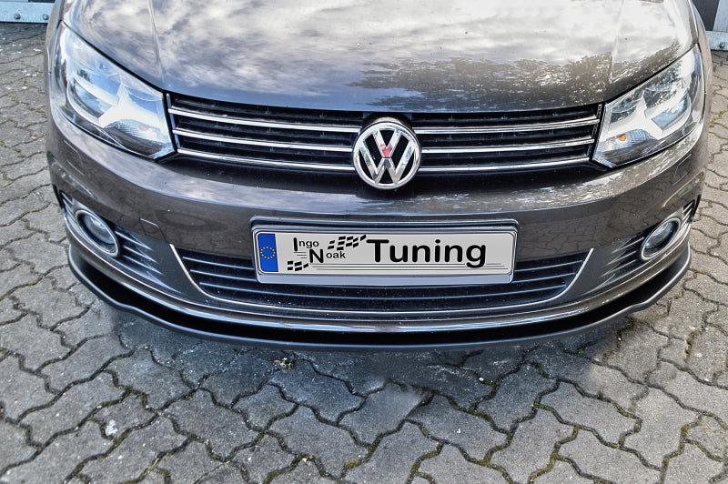 CUP Frontspoilerlippe ABS Volkswagen Eos 2010-2015 Schwarz Matt