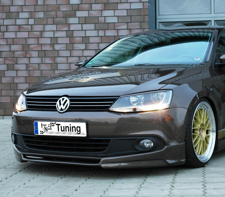 Frontspoiler Sportive ABS Volkswagen Jetta 6, Typ. 16 Schwarz Glanz