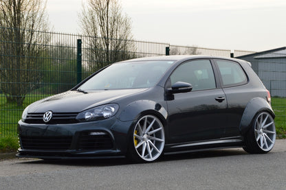 Radlaufverbreiterung 4 tlg. Volkswagen Golf 6R, Typ 1K Schwarz Matt