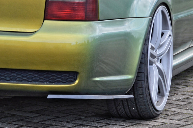 Heckansatz Seitenteile ABS Audi RS4, B5 Bj.: 1999-2001 Schwarz Matt