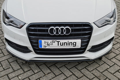 CUP Frontspoilerlippe ABS Audi A3, 8V, S-Line + S3, Limousine Carbon