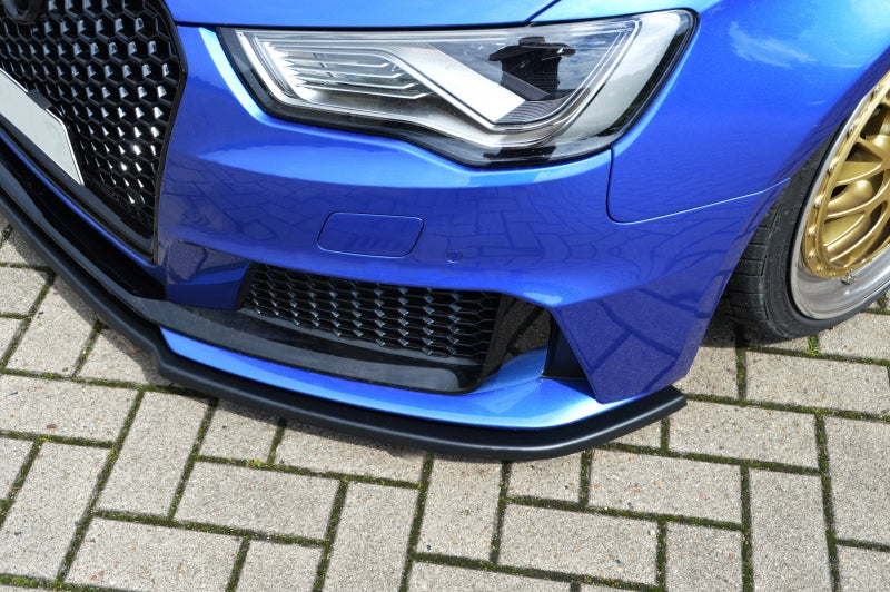 CUP Frontspoilerlippe ABS Audi RS3, 8VA Bj.: 2015 – 2017 Schwarz Glanz