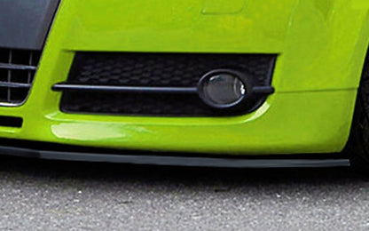 CUP Frontspoilerlippe ABS Audi TT 8J Ab Bj.: 2006- Schwarz Glanz