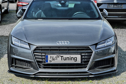 CUP Frontspoilerlippe ABS Audi TT 8S Bj.: 2014-2018 Schwarz Matt