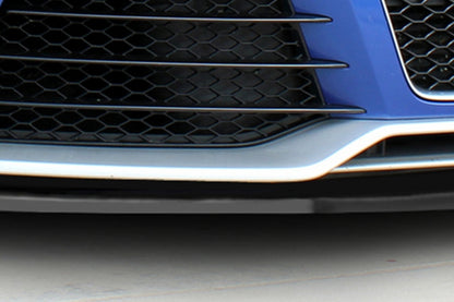 CUP Frontspoilerlippe ABS Audi TT RS, 8J Ab Bj.: 2009- Schwarz Matt