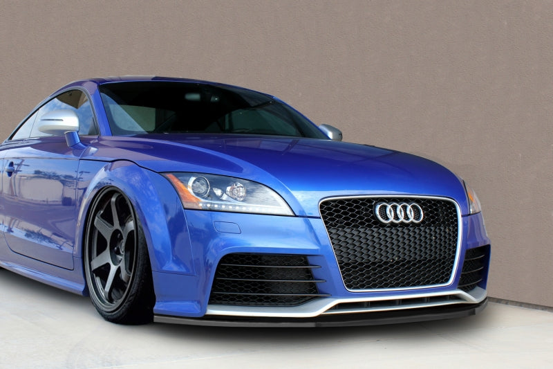 CUP Frontspoilerlippe ABS Audi TT RS, 8J Ab Bj.: 2009- Schwarz Matt