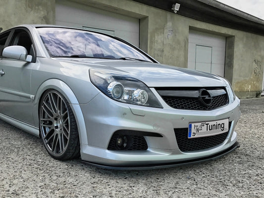 CUP Frontspoilerlippe ABS Opel Vectra C OPC Bj.: 2005-2008 Schwarz Matt