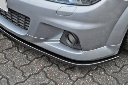 CUP Frontspoilerlippe ABS Opel Astra H, OPC Bj.: 2005-2010 Schwarz Glanz