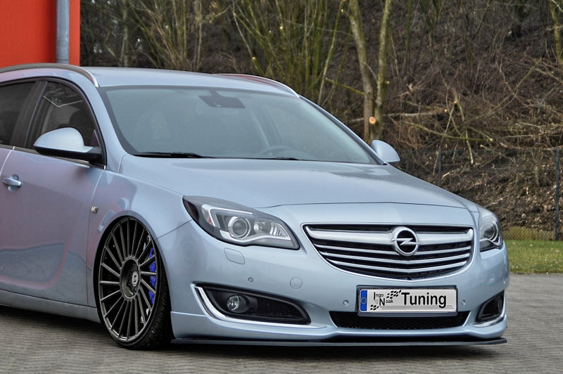 CUP Frontspoilerlippe ABS Opel Insignia ab Bj.: 2013- Schwarz Matt