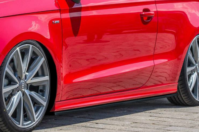 CUP Seitenschweller Audi A1, 8X ab Bj.:2014 - Schwarz Matt