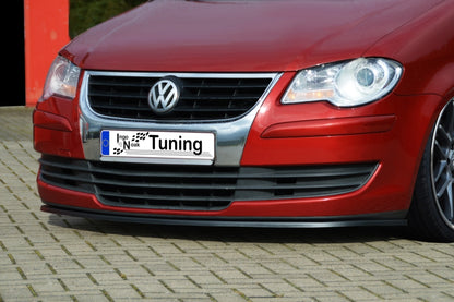 CUP Frontspoilerlippe ABS Volkswagen Touran Facelift, 1T, GP Carbon