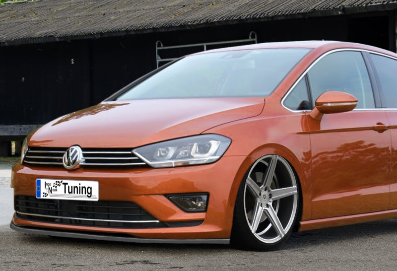 CUP Frontspoilerlippe ABS Volkswagen Golf 7 Sportsvan, Typ AU Carbon