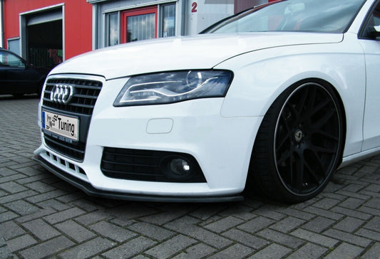 CUP Frontspoilerlippe ABS Audi A4 / B8 Bj.:2007-2011 Schwarz Glanz