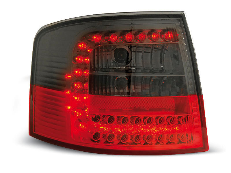 Tuning-Tec LED Rückleuchten für Audi A6 4B (C5) Avant 97-04 rot/rauch