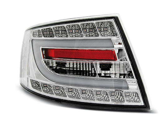Tuning-Tec LED Lightbar Rückleuchten für Audi A6 4F (C6) 04-08 Limousine chrom (7Pin)