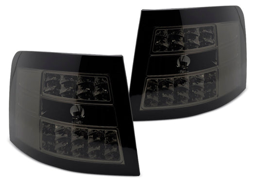 Tuning-Tec LED Rückleuchten für Audi A6 4B (C5) Avant 97-04 schwarz/rauch mit LED Blinker