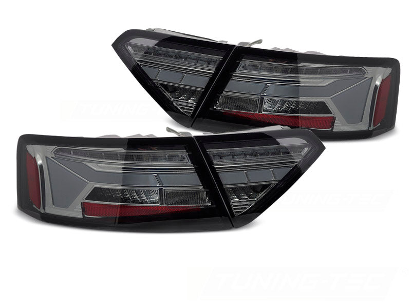 Tuning-Tec Voll LED Rückleuchten für Audi A5 Facelift 11-16 rauch mit dyn. Blinker