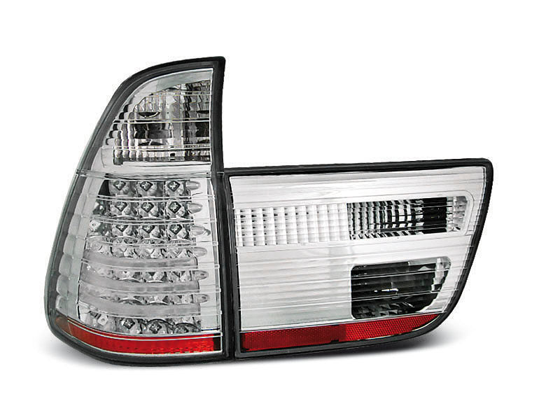 Tuning-Tec LED Rückleuchten für BMW X5 E53 99-03 chrom