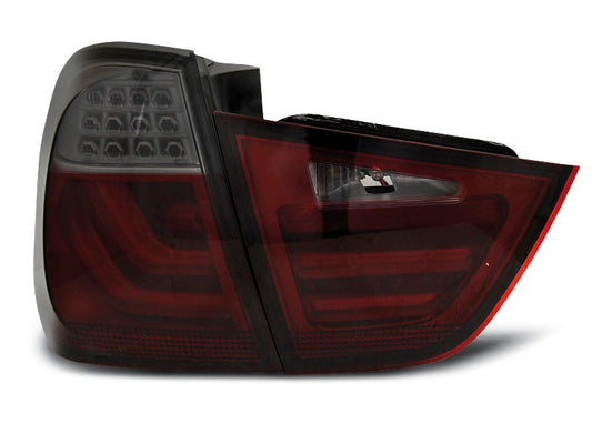 Tuning-Tec LED Lightbar Rückleuchten für BMW 3er E91 LCI Touring 09-11 rot/rauch