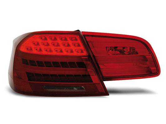 Tuning-Tec LED Lightbar Rückleuchten für BMW 3er E92 Coupe 06-10 rot/smoke LCI Optik