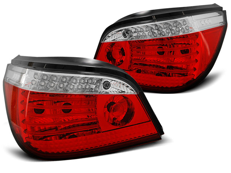 Tuning-Tec LED Rückleuchten für BMW 5er E60 LCI Limousine 07-10 rot/klar mit dynamischem Blinker